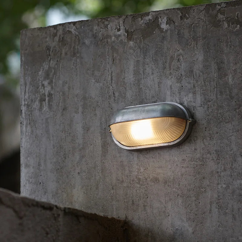Industrial retro waterproof LED wall light for outdoor and garden - vue 3 sur 20