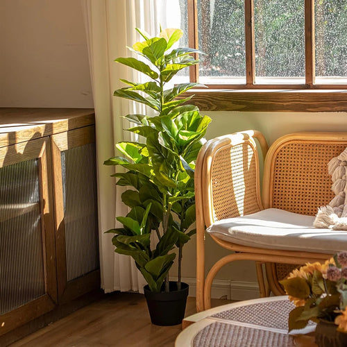 Artificial tropical ficus tree for home, garden and shop décor - vue 7 sur 12