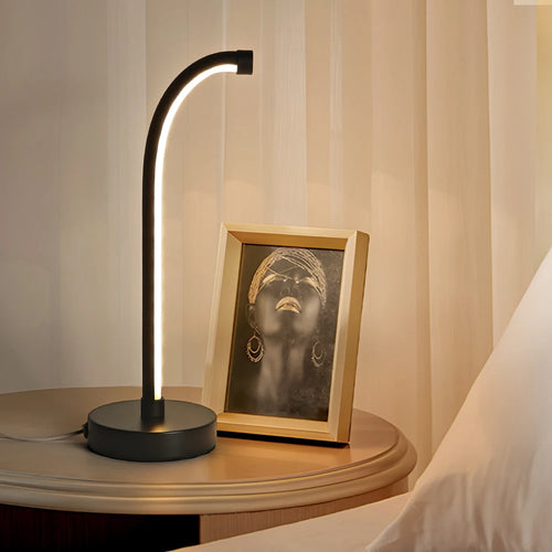 Adjustable three-colour touch LED table lamp - vue 2 sur 7