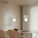 Wabi-sabi pendant light nordic creative design for interiors