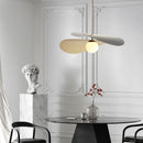 High-end metal and glass pendant light with artistic designer style