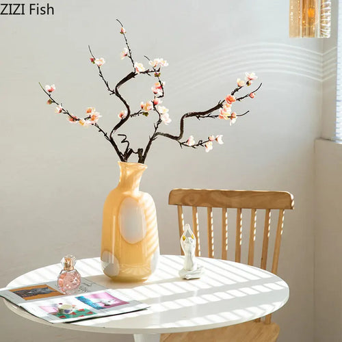 creative glass vase for flowers and modern arrangements - vue 3 sur 14