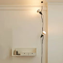 Italian minimalist adjustable height decorative floor chandelier