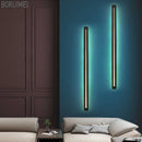 Aluminium wall light for outdoor and decorative garden use