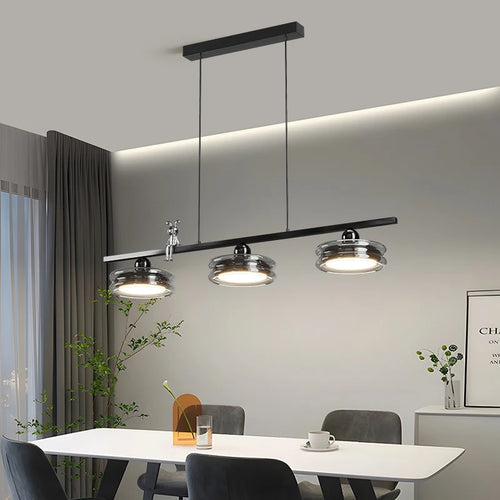 Italian minimalist pendant light for modern indoor lighting - vue 4 sur 14