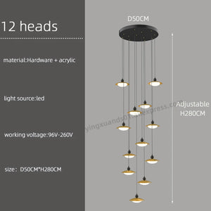 Modern design chandelier for contemporary pendant lighting 2023