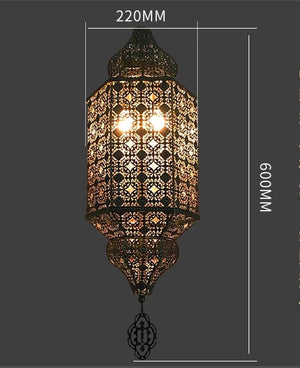 Thai retro chandelier in Arabic style for restaurant and bar