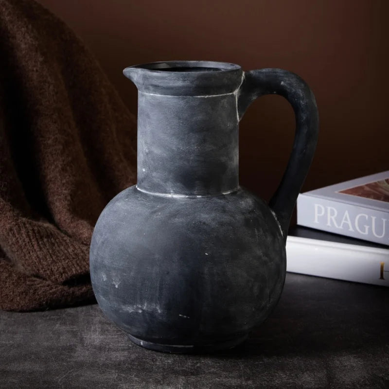 handmade ceramic vases for vintage decoration