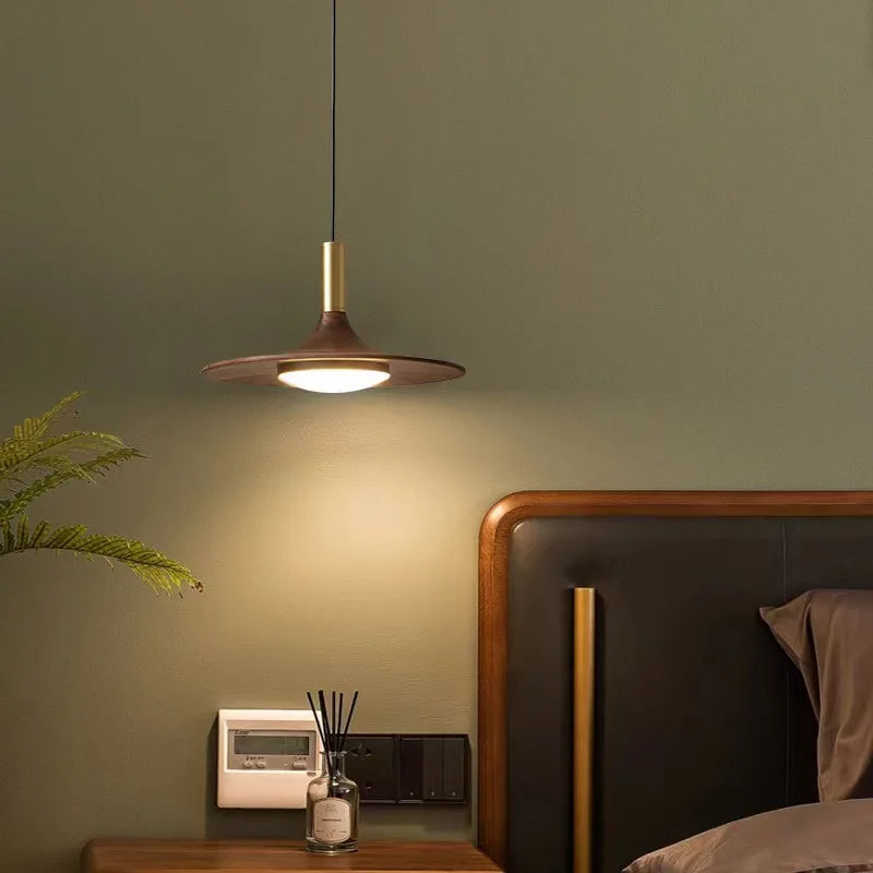 Modern ufo-style chandelier with eye protection contemporary design - vue 6 sur 8