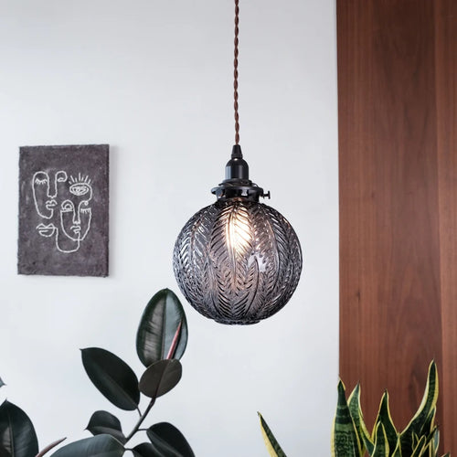 Modern glass pendant light nordic loft decorative style - vue 3 sur 10