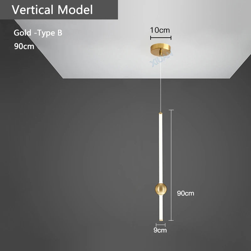 suspension horizontales modernes pour table à manger - vue 12 sur 22