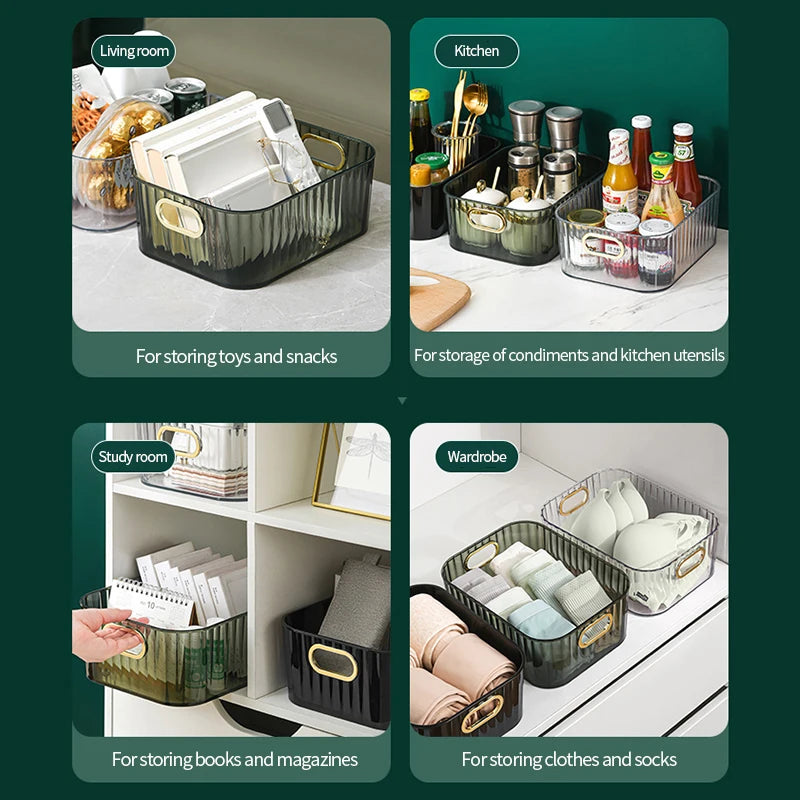 stackable acrylic drawer for storing cosmetics and accessories - vue 6 sur 8