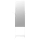 standing mirror jewelry cabinet modern interior decoration