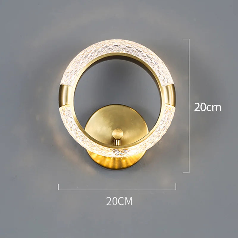 Modern LED Nordic design wall light for interior decoration