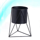 simple metal indoor flower pot stand