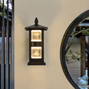 Minimalist waterproof outdoor wall light for garden