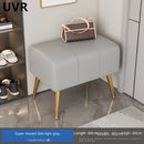 modern and luxurious shoe bench with comfortable seat