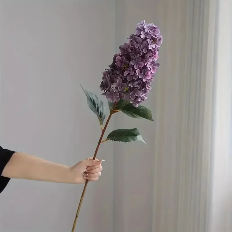Large artificial hydrangea flower for floral decoration and weddings - vue 8 sur 11