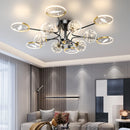 LED ceiling light with remote control