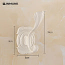 retro wall hooks for coats, towels and keys