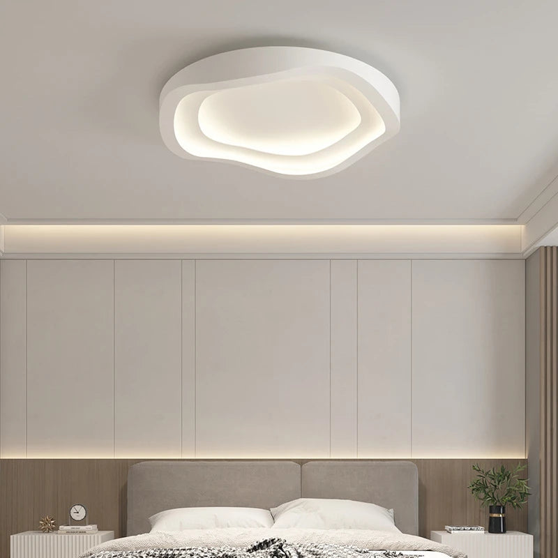 Elegant round LED ceiling light smart lamp for indoor decoration
