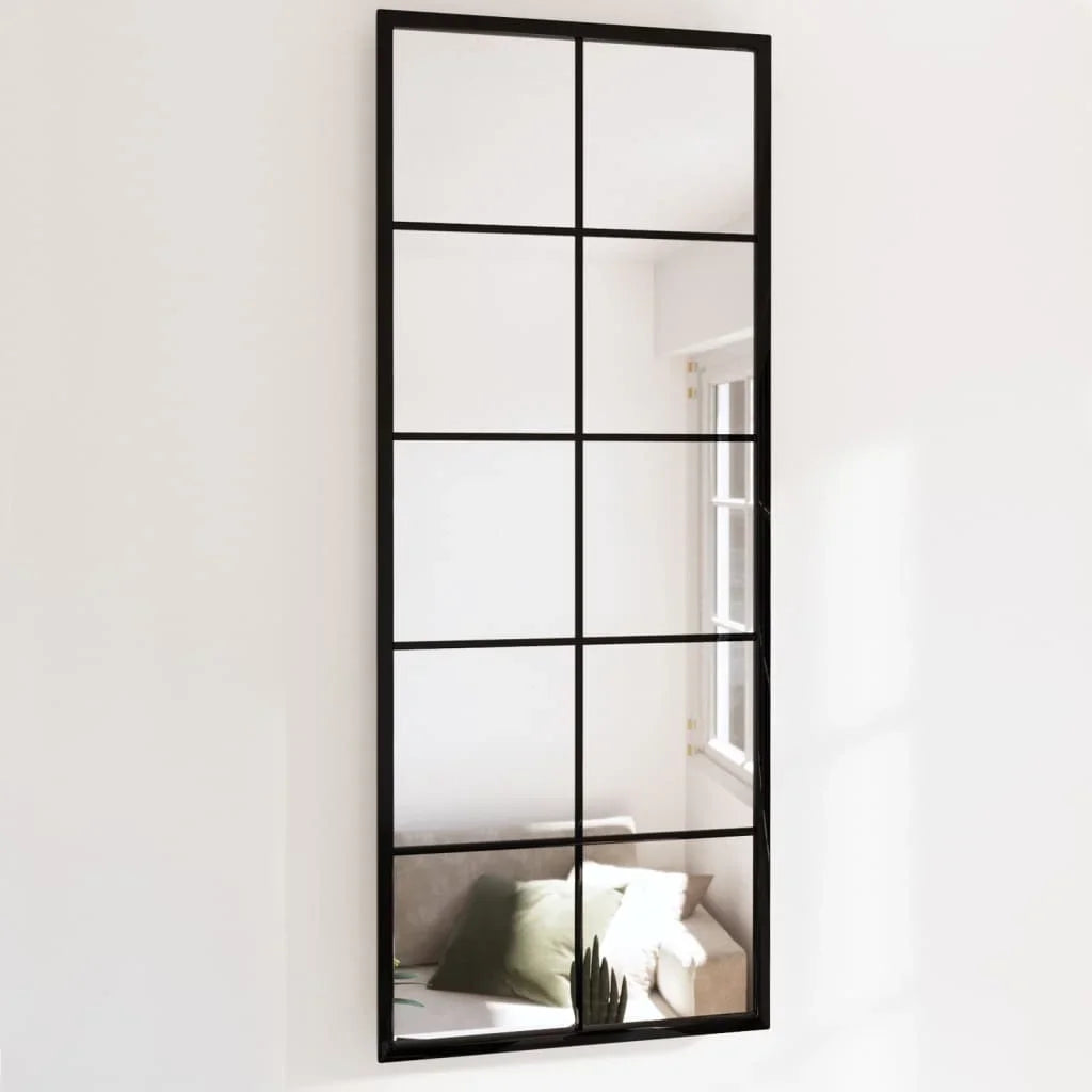 metal wall mirror for elegant and modern interior decoration