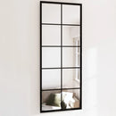 metal wall mirror for elegant and modern interior decoration