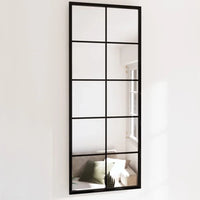 metal wall mirror for elegant and modern interior decoration