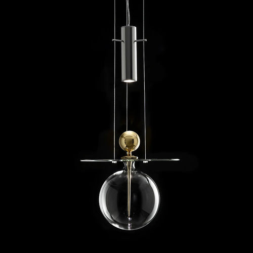 Postmodern glass chandelier for interior decoration - vue 4 sur 8