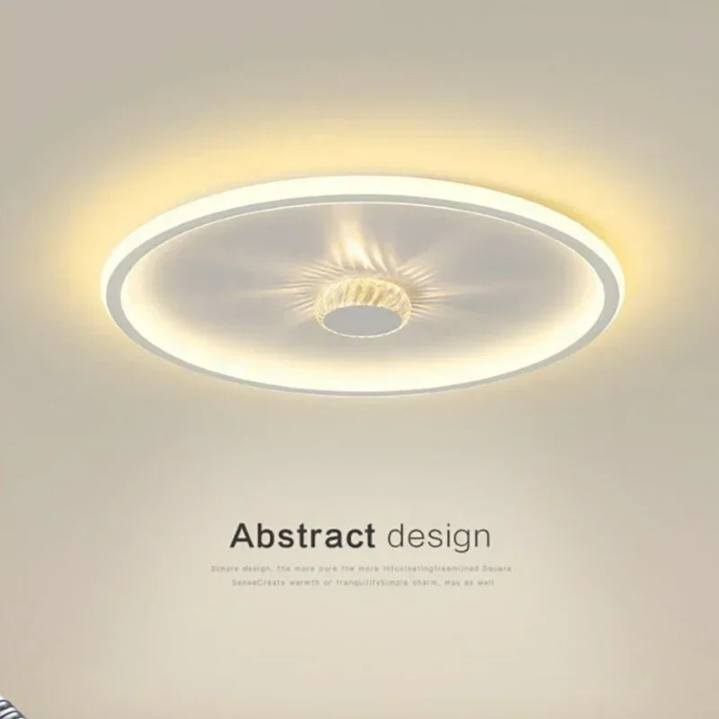 Modern LED ceiling light for elegant and contemporary interior decor - vue 6 sur 10