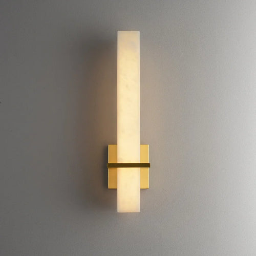Lightweight copper wall light for modern interior decor