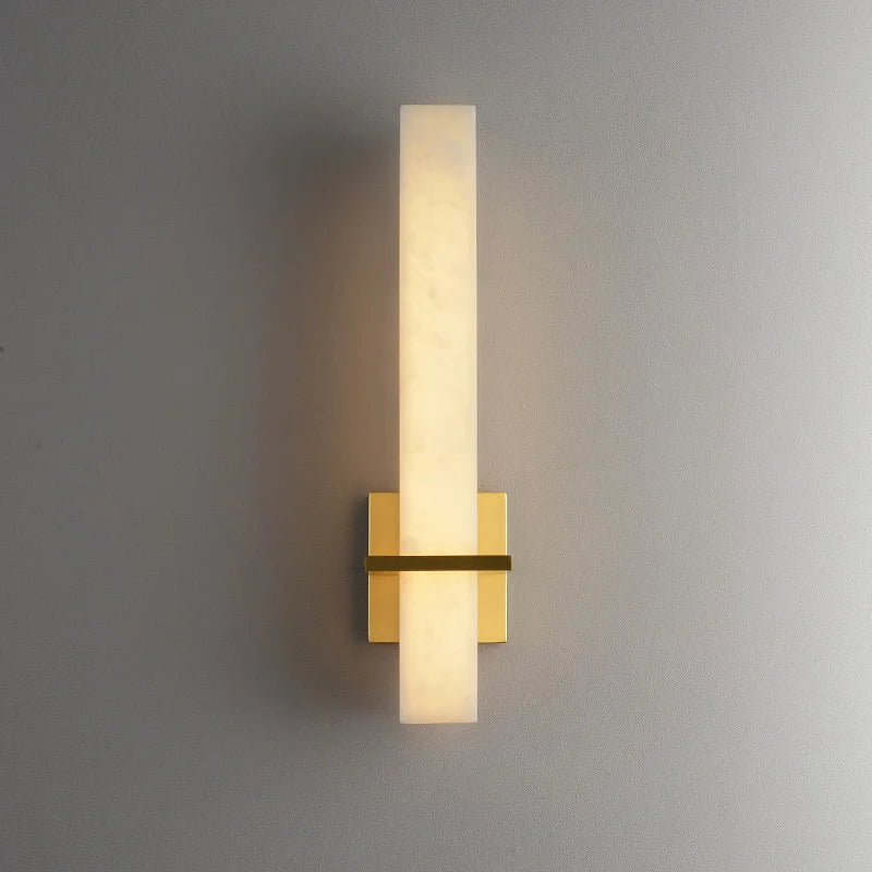 Lightweight copper wall light for modern interior decor