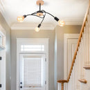 Modern sputnik chandelier industrial style for elegant interiors