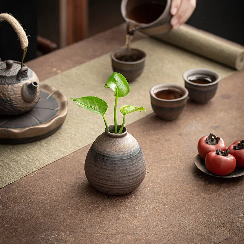 antique handmade ceramic vases modern minimalist style