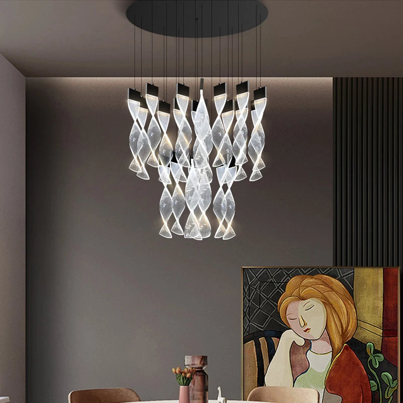 Decorative chandelier for elegant and modern lighting