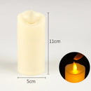 flameless electric candle lamp for wedding and party decorations