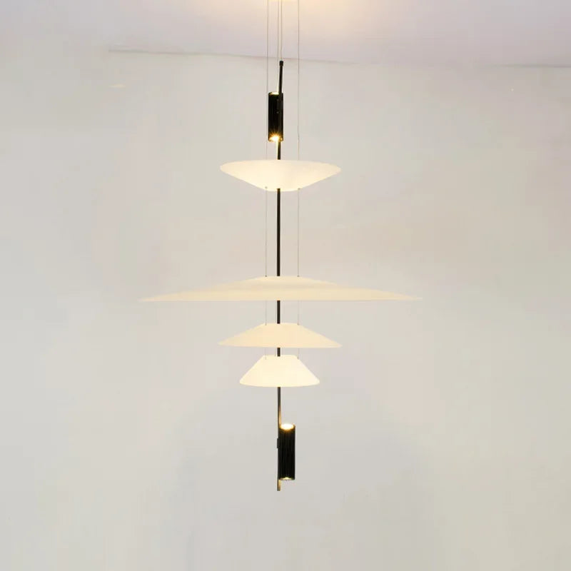 Sandyha modern flying saucer style LED chandelier for interior decoration - vue 4 sur 15