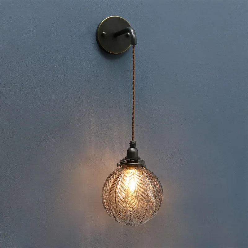 Modern glass pendant light nordic loft decorative style - vue 10 sur 10