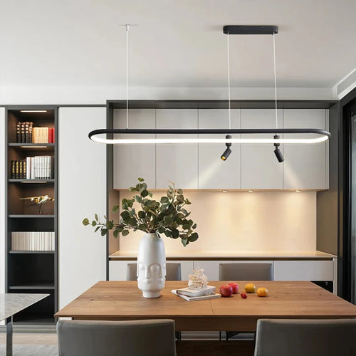 Modern Nordic chandelier for dining table decor - vue 3 sur 12