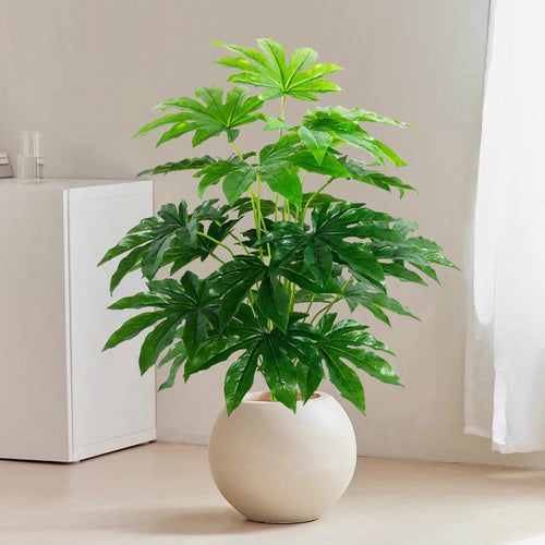 Artificial tropical monstera plant for indoor and outdoor decoration