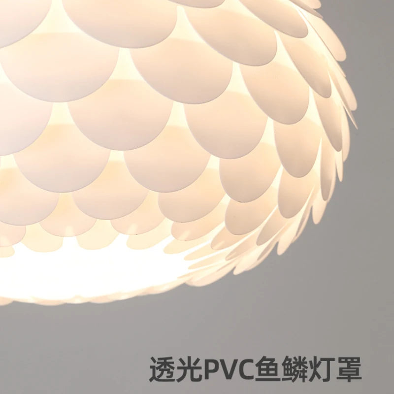 Creative warm light modern designer chandelier for girls' bedroom - vue 5 sur 10