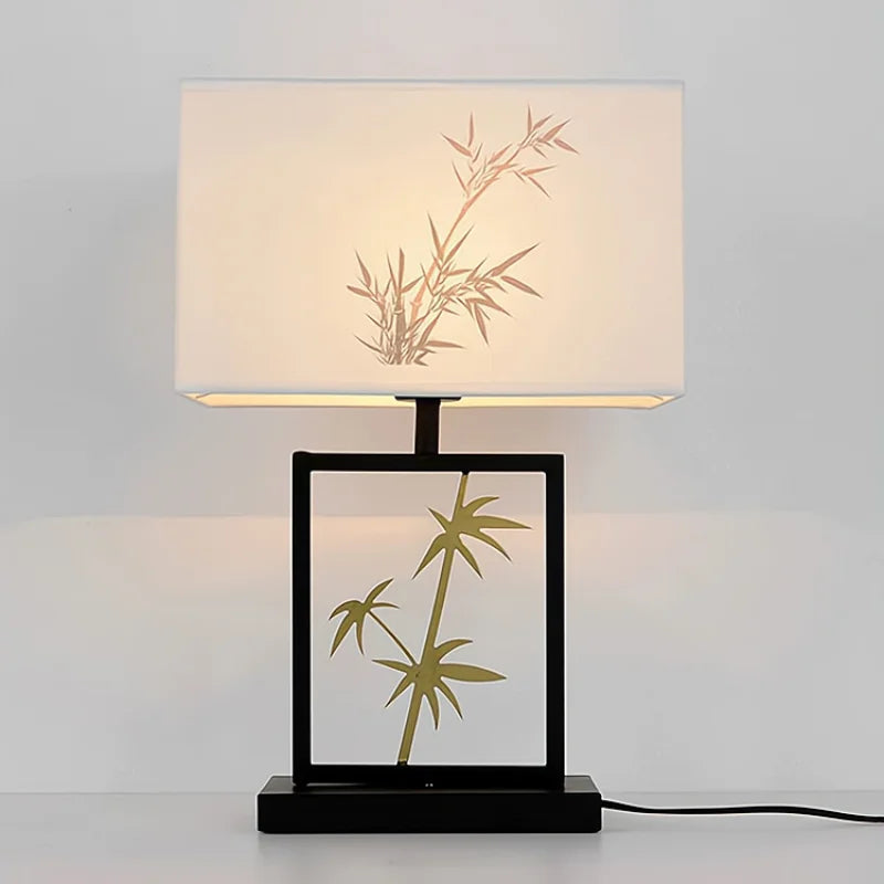 Retro Chinese table lamp for creative and cosy home decor
