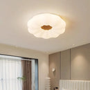 Nordic solid wood ceiling light with acrylic shade for living room, bedroom, hotel or restaurant