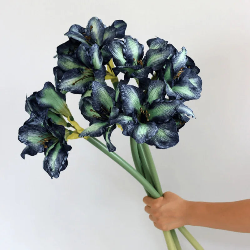 Artificial clivia miniata flower for wedding decoration and table centrepiece