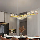 Modern glass ball chandelier pendant light