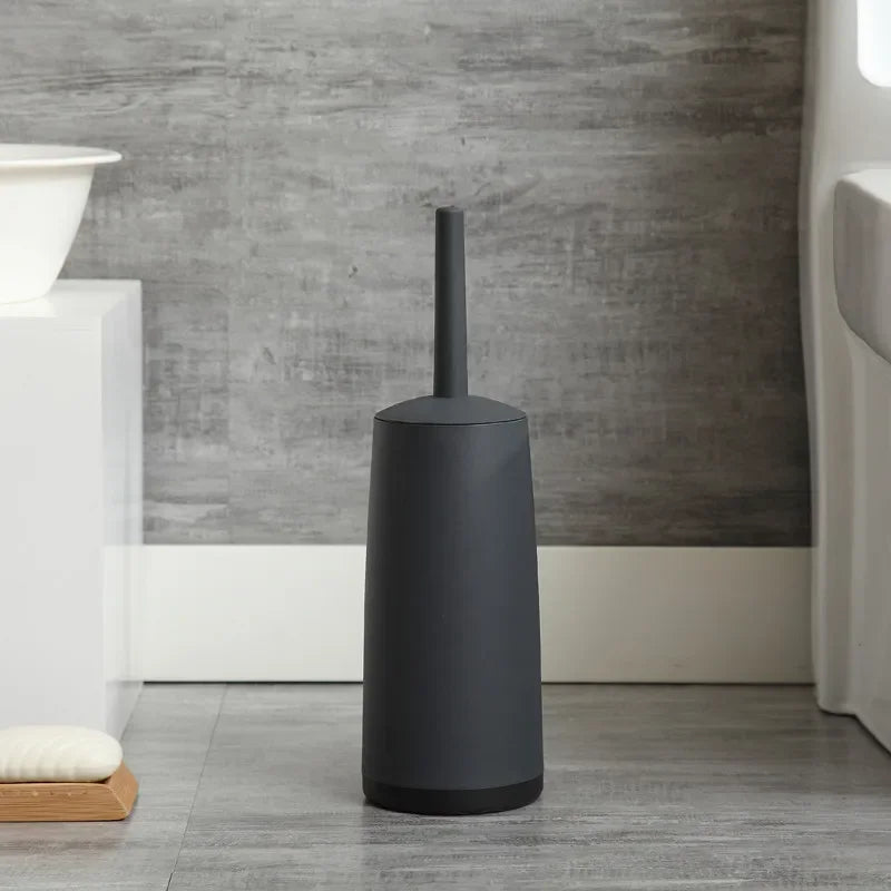 Practical and modern toilet brush holder bathroom accessory - vue 3 sur 6