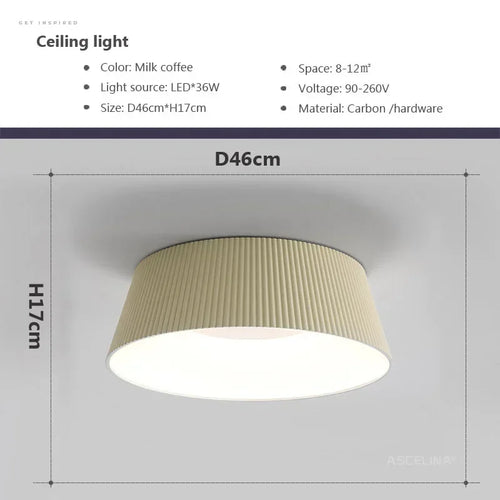 Modern Nordic LED chandelier for indoor use - vue 12 sur 12