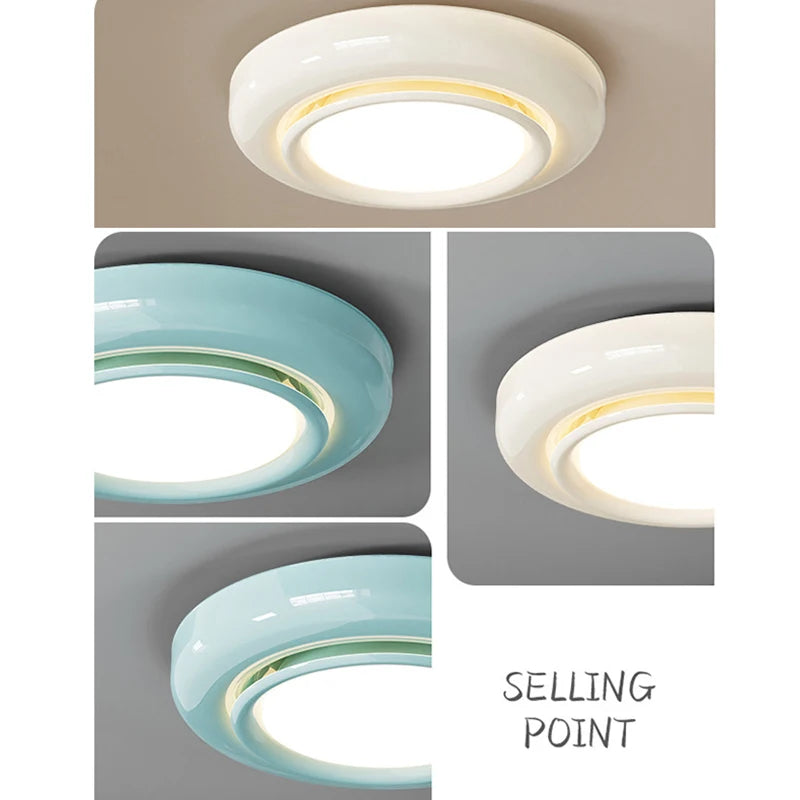 Eye protection LED ceiling light for interior decoration - vue 4 sur 7