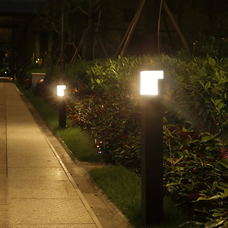 Modern waterproof outdoor lamp for garden and pathway