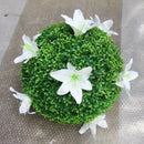 Artificial boxwood decorative ball for garden, wedding and balcony